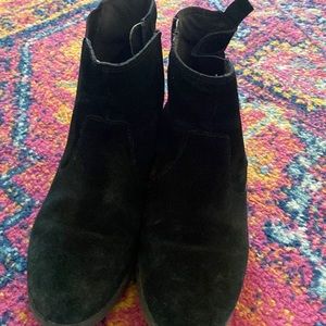 Black Booties Size 6.5